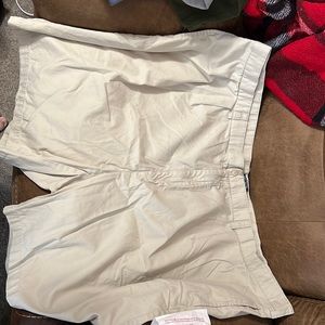 Polo by Ralph Lauren size 56B khaki shorts. Tan in color.